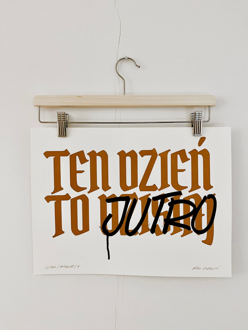 Plakat JUTRO