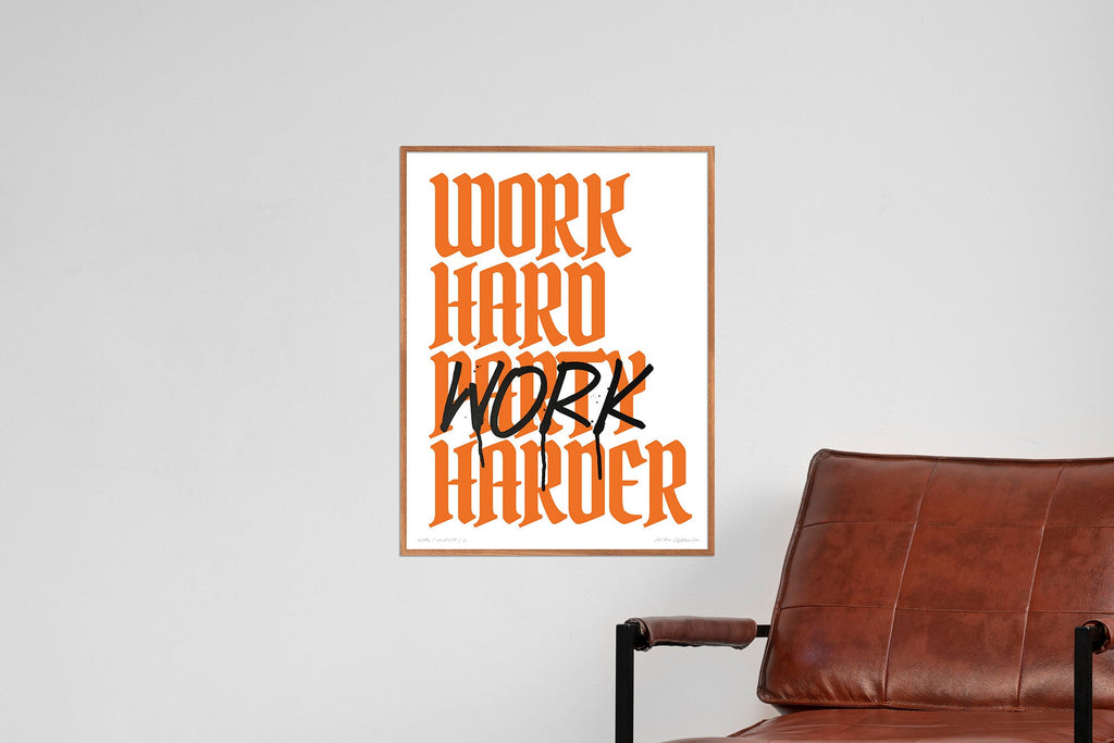 Plakat WORK