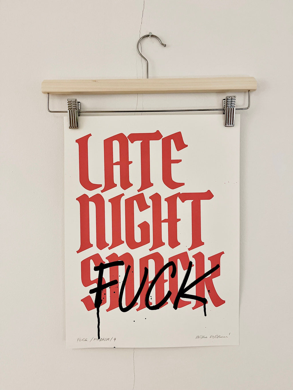 Plakat FUCK