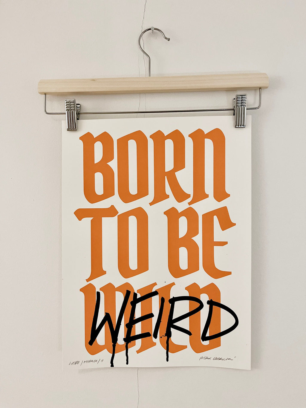Plakat WEIRD