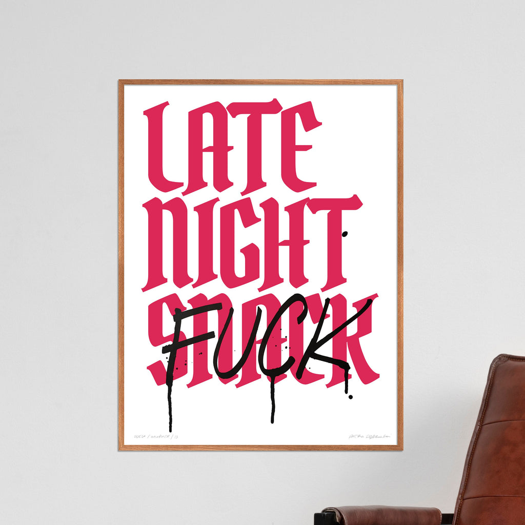 Plakat FUCK