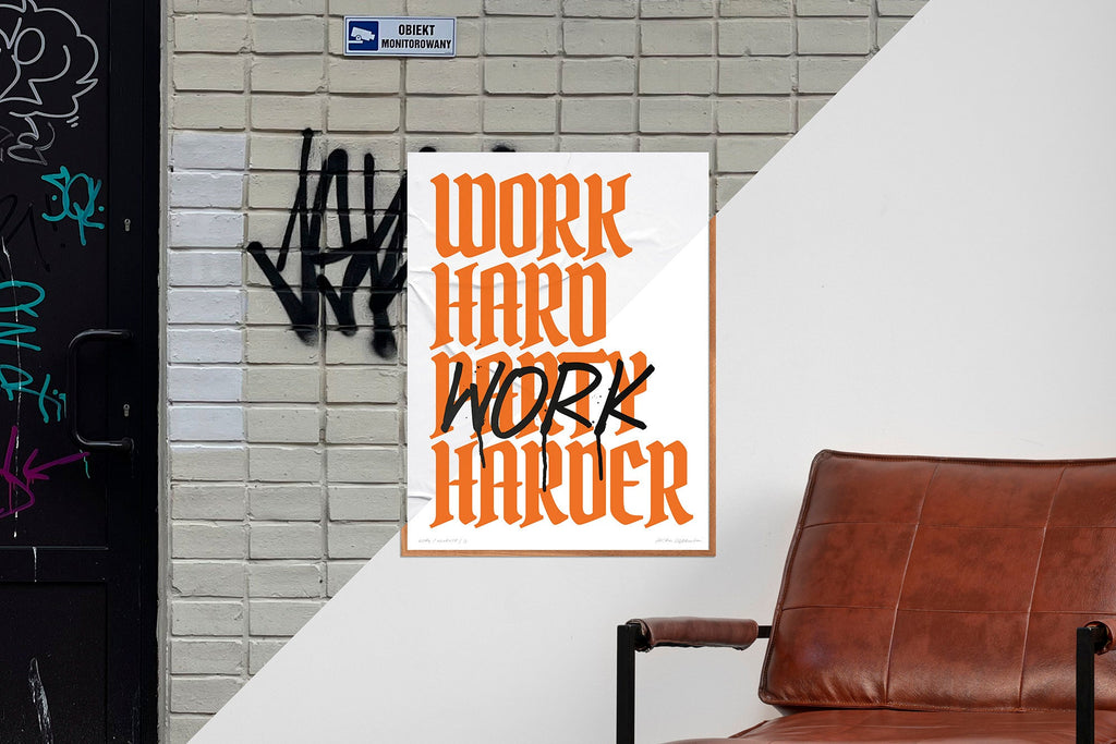 Plakat WORK