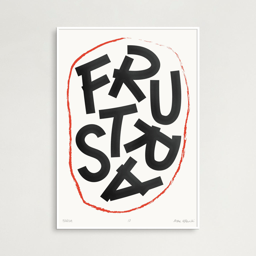 Plakat FRUSTRA