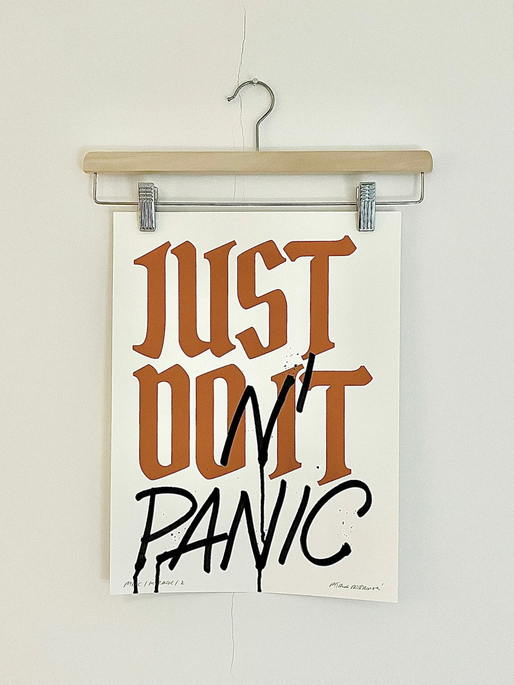 Plakat PANIC